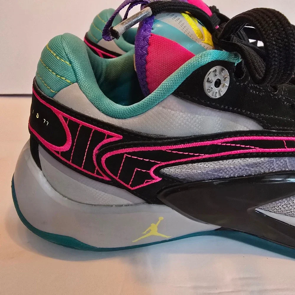 Jordan Luka 2 The Luk.AI Basketball Shoes Black Purple DZ3498-007 Mens 5Y